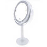 Kosmeetikapeegel Benson, LED sensor, reguleeritav, kahepoolne, valge