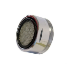 BA-DE Vett s&auml;&auml;stev, kroomitud aeraator 24M, veehulk 6l/min, kummist tihendiga