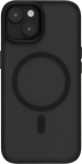 FoneKit kaitse&uuml;mbris MagSafe- Soft Touch, iPhone 15, must/hall