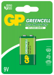 GP Greencell patarei 6F22 (9V)