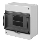 Kilp pindpaigaldatav 6M IP40 (0613-01) s/k uksega (N+PE)