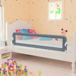 vidaXL voodipiire v&auml;ikelapse voodile, hall, 120 x 42 cm, pol&uuml;ester