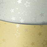 Tekstuurne kartong Stars, h&otilde;bedane, 20 lehte