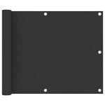 vidaXL r&otilde;dusirm, antratsiithall, 75 x 500 cm, oxford-kangas, Antracito