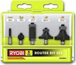 Freesi komplekt &Oslash;6mm (5k.) RAKRBS5 RYOBI