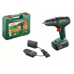 Wireless drill Bosch - Universaldrill 18 (1 battery 1.5 Ah, 1 charger, 1 screwing tip) - PowerForall
