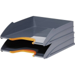 Dokumendisahtel Durable A4 antratsiit / oranž, 2 tk komplektis