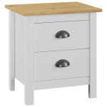 vidaXL &ouml;&ouml;kapp "Hill Range", valge, 46 x 35 x 49,5 cm, m&auml;nnipuit