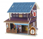 3D puidust konstruktor Jaapani kauplus