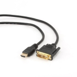 HDMI/DVI-kaabel - GEMBIRD - CC-HDMI-DVI-15 - 5 m - Mees/Mees - Musta