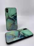Marmur telefoni&uuml;mbris Iphone Pro jaoks, sinine laguna