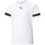 Laste sportlik T-s&auml;rk Puma teamRise Jersey Jr 704938 04, valge