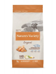 Nature's Variety Dog Original No Grain Mini Adult Salmon teraviljavaba kuivtoit l&otilde;hega t&auml;iskasvanud koertele, 7 kg