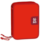 2-poolne pinal Alpino, punane