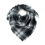 Art of Polo Shawl | must, Valge sz16582-2