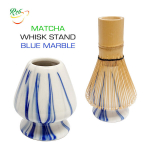 BLUE MARBLE - Matcha Whisk stand - Matcha vispli hoidja