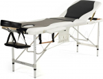 Massaažilaud Bodyfit 1038, must/valge