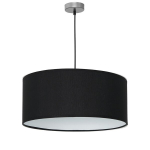 Rippvalgusti CASINO BLACK/CHROME 3xE27