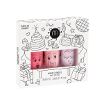 K&uuml;&uuml;nelakkide komplekt lastele Nilmatic set Kids Party B: Cookie, 8ml + Bella, 8ml + Elliot, 8ml