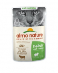 Almo Nature Holistic Functional Anti-Hairball karvapallide kontrollimiseks, veiselihaga, 70 g