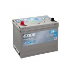 Aku EXIDE EA755 75Ah 630A