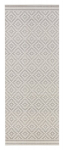 Vaip NORTHRUGS Meadow Raute Grey Cream, 80x200 cm