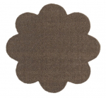 Uksematt Hanse Home Soft & Clean Brown, 67x67 cm