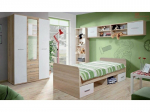 Lastetoa m&ouml;&ouml;blikomplekt Dino III, tamm/valge