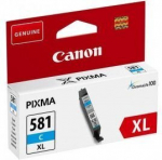 CANON CLI-581C XL High Yield Ink Cartridge - Cyan