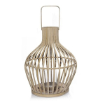 Bambusest latern 33x33x43 cm