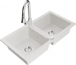 Graniidist k&ouml;&ouml;givalamu Mexen Mario koos segisti ja sifooniga, White+Chrome