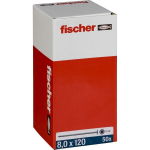 Fischer kruvide komplekt PowerFast II 8,0x120 TK TX TG blvz 50
