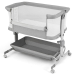 Costway 3 in 1 beebipoolne reisivoodi madratsiga