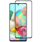 LCD kaitsev karastatud klaas 9H 5D Samsung A715 A71, must