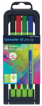 Pastapliiatsite komplekt Line-Up 0.4 Schneider 4 tk