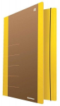 Kaust kummipaelaga A4 FSC Neon, kollane