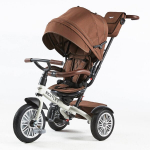 Kolmerattaline ratas lastele Bentley Trike White Satin, pruun