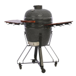 Keraamiline grill TunaBone Kamado Classic M, 21", tumehall