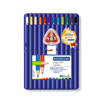 V&auml;rvipliiatsid 12 v&auml;rvi ErgoSoft Jumbo, plastkarbis, Staedtler/5