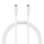 BASEUS USB-C - USB-C 100W PD adapterkaabel telefonidele ja s&uuml;learvutitele 1M