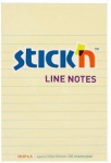 M&auml;rkmelehed STICK&acute;N Line Notes, 150x101 mm, 100 lehte