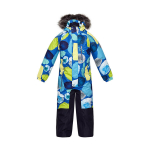 Huppa Laste talvekombe FENNO 2, BLUE PATTERN/ NAVY