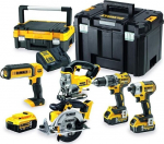 Akut&ouml;&ouml;riistade komplekt 18V XR 3x5Ah DEWALT DCK551P3T-QW