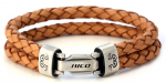 Bico "Wrangler" punutud pruun nahast k&auml;ev&otilde;ru (CA27 pruun) 10mm 13/16&acute;&acute;