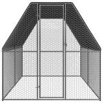Lauko narvas vi&scaron;čiukams, 2x4x2 m, pilkas