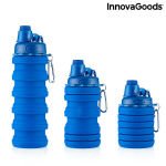 Kokkupandav Silikoonpudel - InnovaGoods - Bentle - 500 ml - Sinine - &Ouml;koloogiliselt vastutustundlik