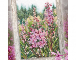 Ristpistes tikkimiskomplekt "P&otilde;drakanepi&otilde;ied" 17 cm x 24.5 cm, RTO