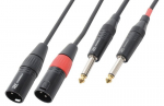 PD-Connex CX64-3 kaabel 2xXLR isane-2x6,3 mono 3,0 m, CX64