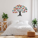 Metallist seinadekoratsioon, 115 x 94 x 4 cm