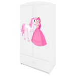 Laste riidekapp Kocot Kids Babydreams, valge